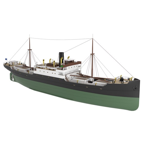 modelo 3d Barco de vapor - TurboSquid 1545164