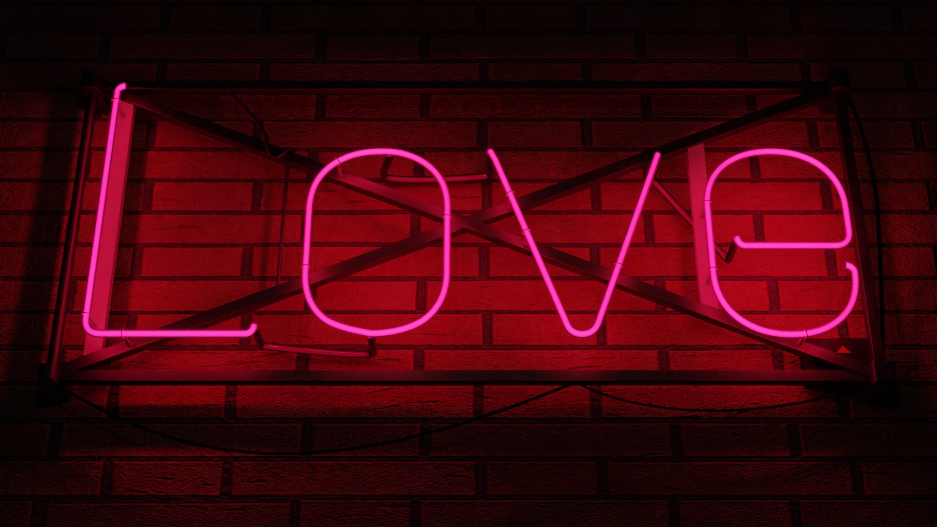 Love Neon Sign Model - TurboSquid 1887306