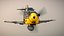 3D toon messerschmitt model