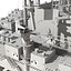 Plate-forme pétrolière générique blanc semi-submersible