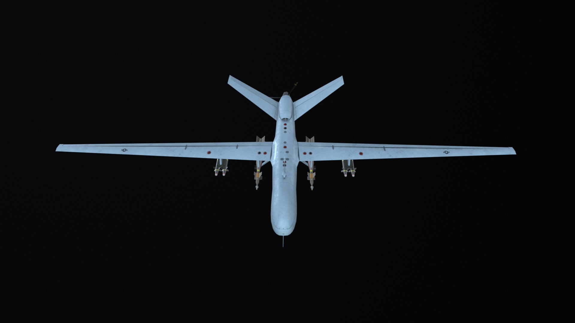 Asset - Army - MQ9 Reaper - 3D MODEL Low-poly 3D model https://p.turbosquid.com/ts-thumb/ZJ/zU1Adk/2t/sb_mq9_reaper_lod03_002/png/1728909338/1920x1080/fit_q87/e786d69381969a33a33aa5d835226fd879403562/sb_mq9_reaper_lod03_002.jpg