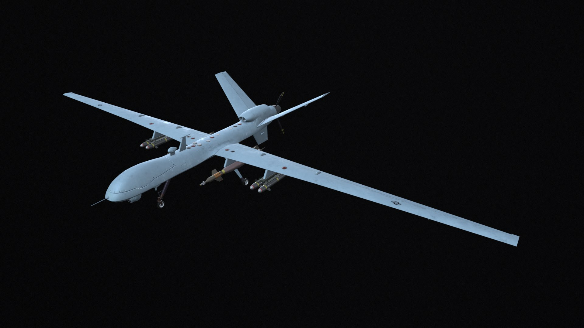 Asset - Army - MQ9 Reaper - 3D MODEL Low-poly 3D model https://p.turbosquid.com/ts-thumb/ZJ/zU1Adk/lq/sb_mq9_reaper_lod01_001/png/1728909324/1920x1080/fit_q87/da3c77753ef7eee95bf5d2b7792c06ddb94a5c98/sb_mq9_reaper_lod01_001.jpg