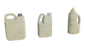 3D model old detergent bins