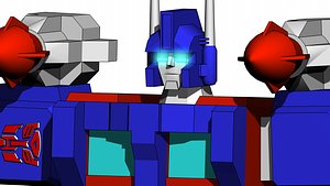 3d model ultra magnus g1