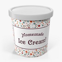 Ice Cream Pint Container