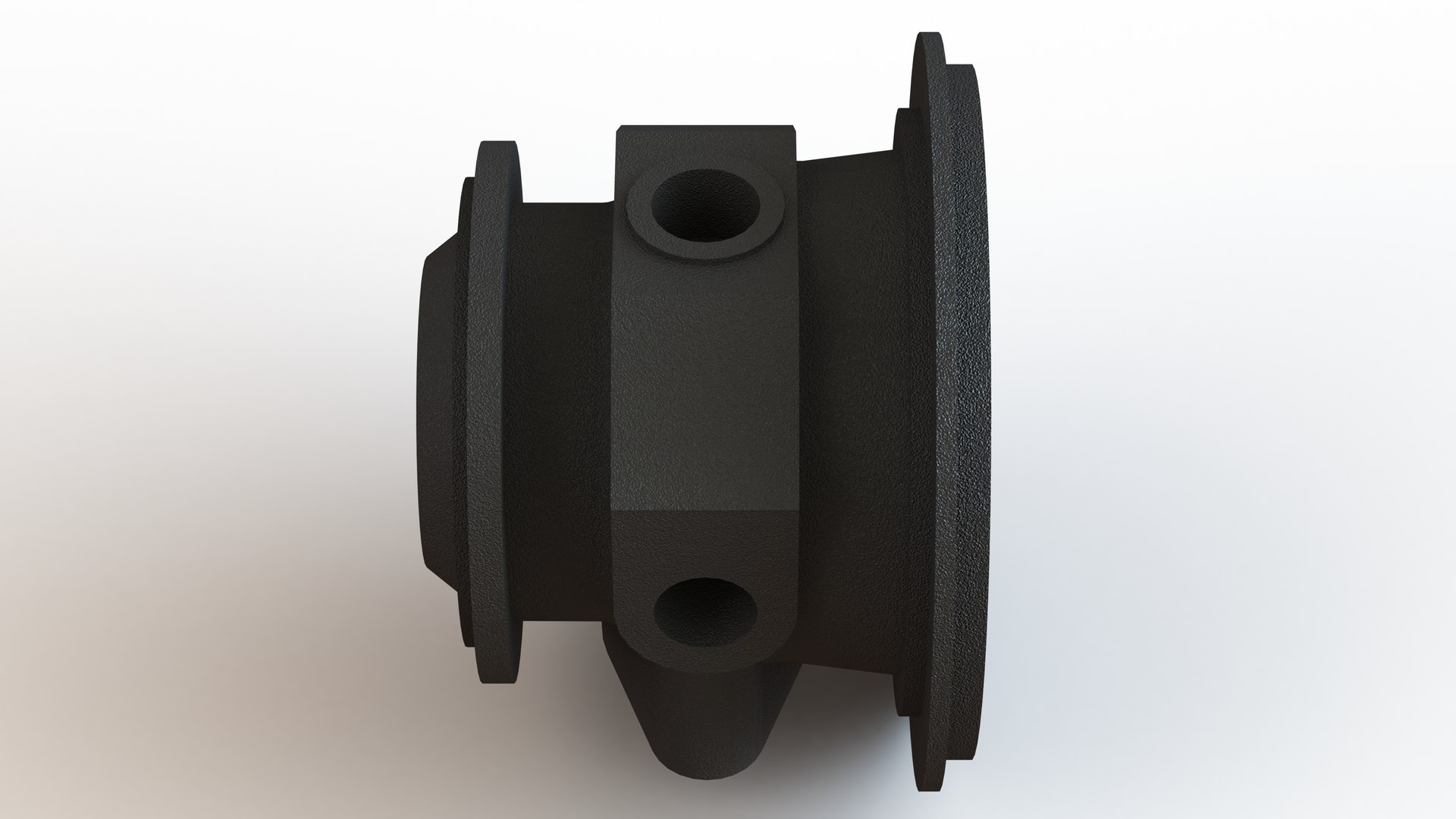 Turbocharger CHRA Billet Oil Drain Flange For GT2860R/2876 - 1/2" 17mm, UK Made