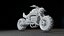 Monster Bike  3D Printable STL File 250mm One Piece Model