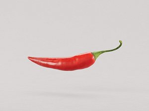 Red Pepper 3D model