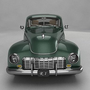 3d classic car model