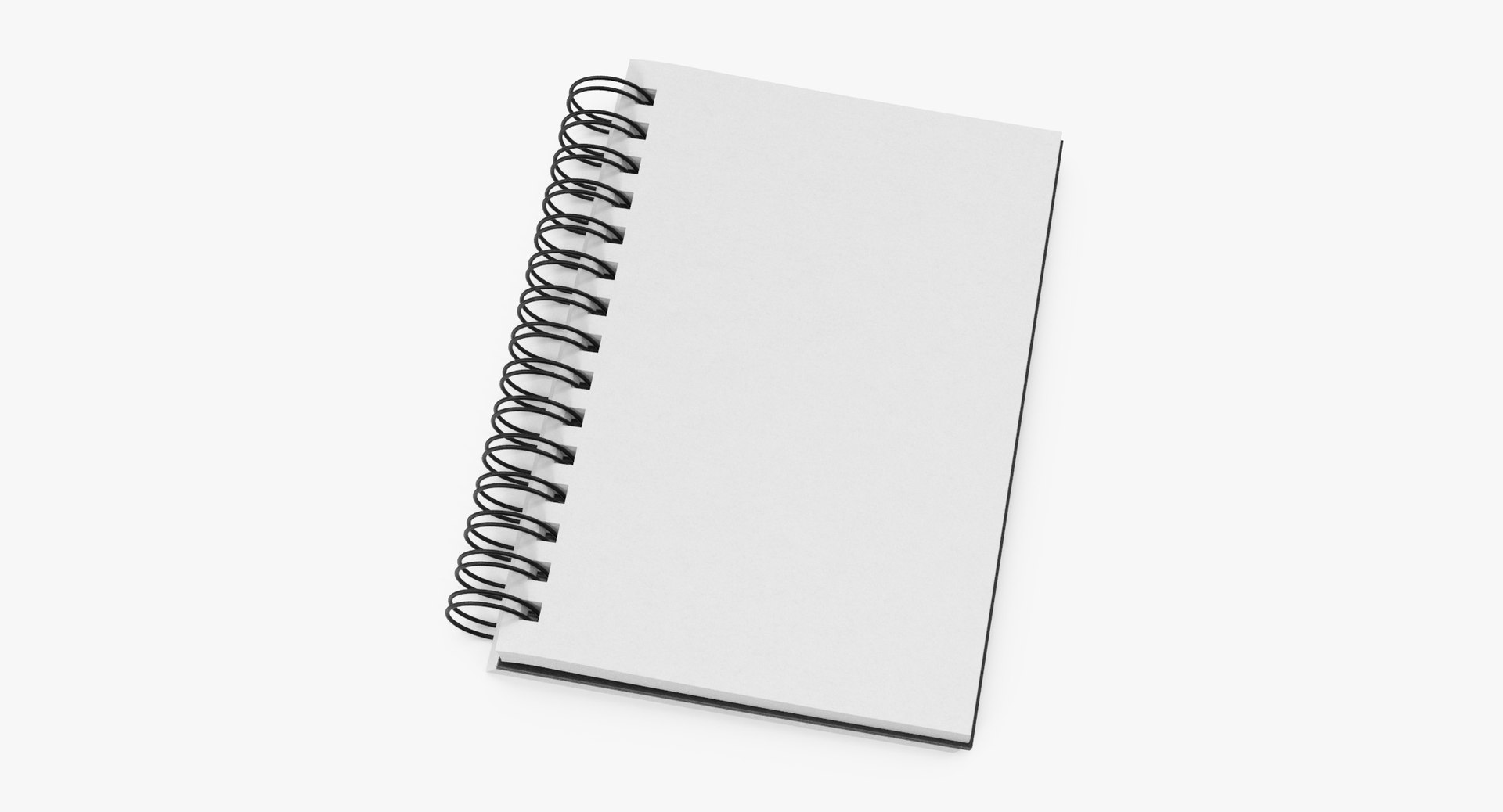 Spiral Sketchbook 03 3D Model TurboSquid 1209508