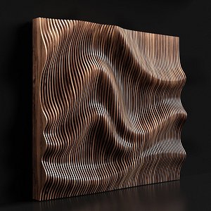 wood panels 3D model