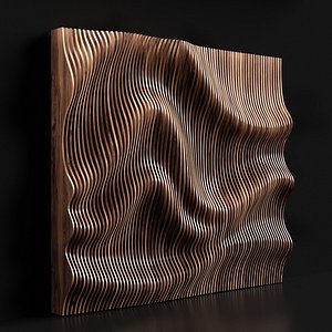Parametric wooden panels