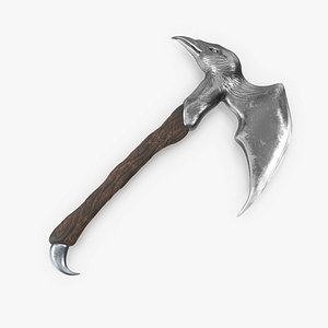 Medieval Viking Crow Axe
