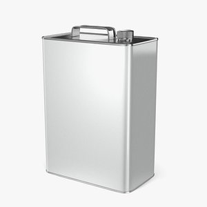 3D Engine Oil Can model