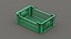 Skrzynka na owoce plastikowa Low-poly PBR 8K