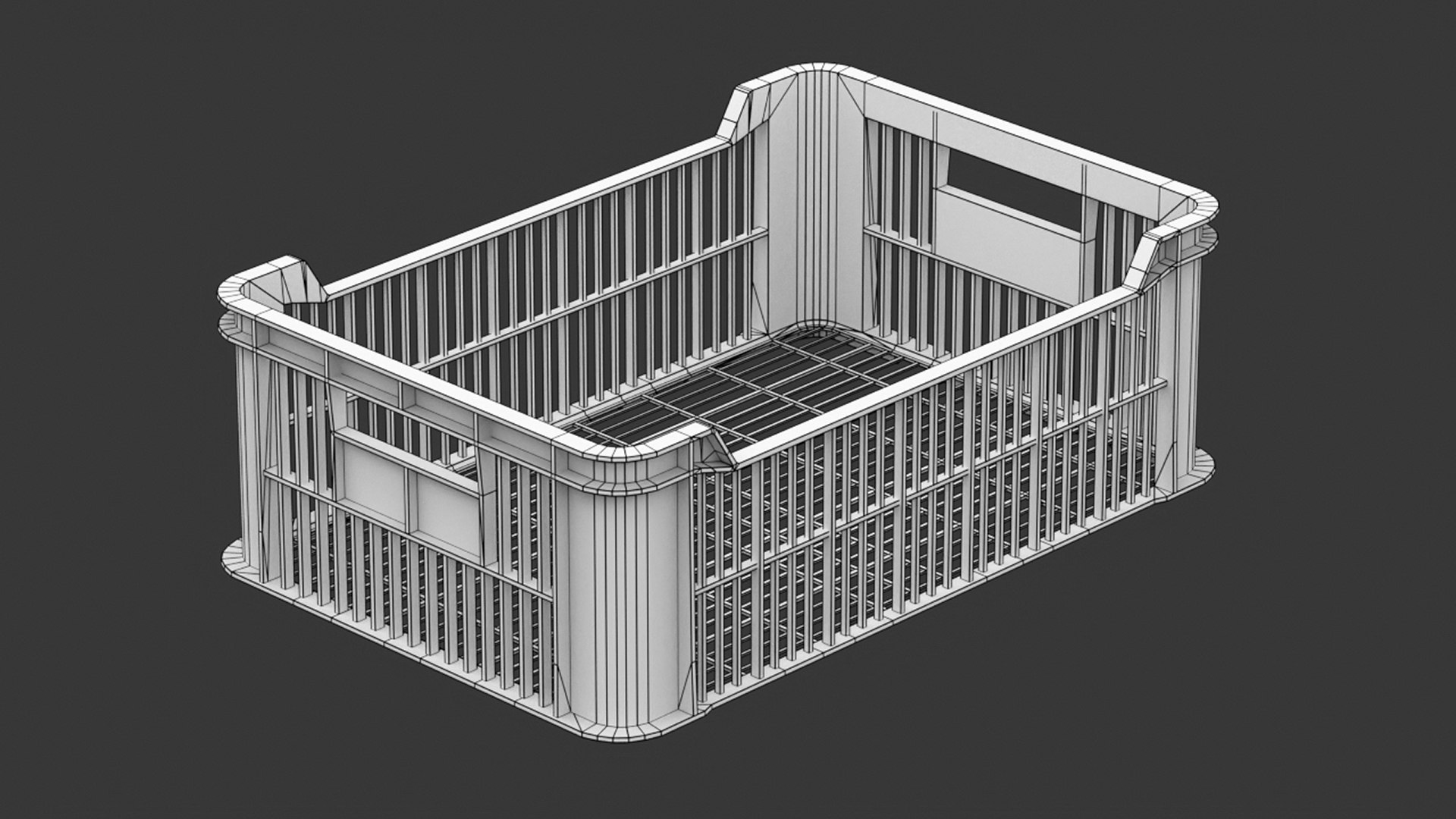Plastic fruit crate Low-poly PBR 8K 3D model https://p.turbosquid.com/ts-thumb/ZK/NBqLrD/qF/crate05/jpg/1737707361/1920x1080/fit_q87/d39dfa632e65b3b11148f942052625dc931e5609/crate05.jpg