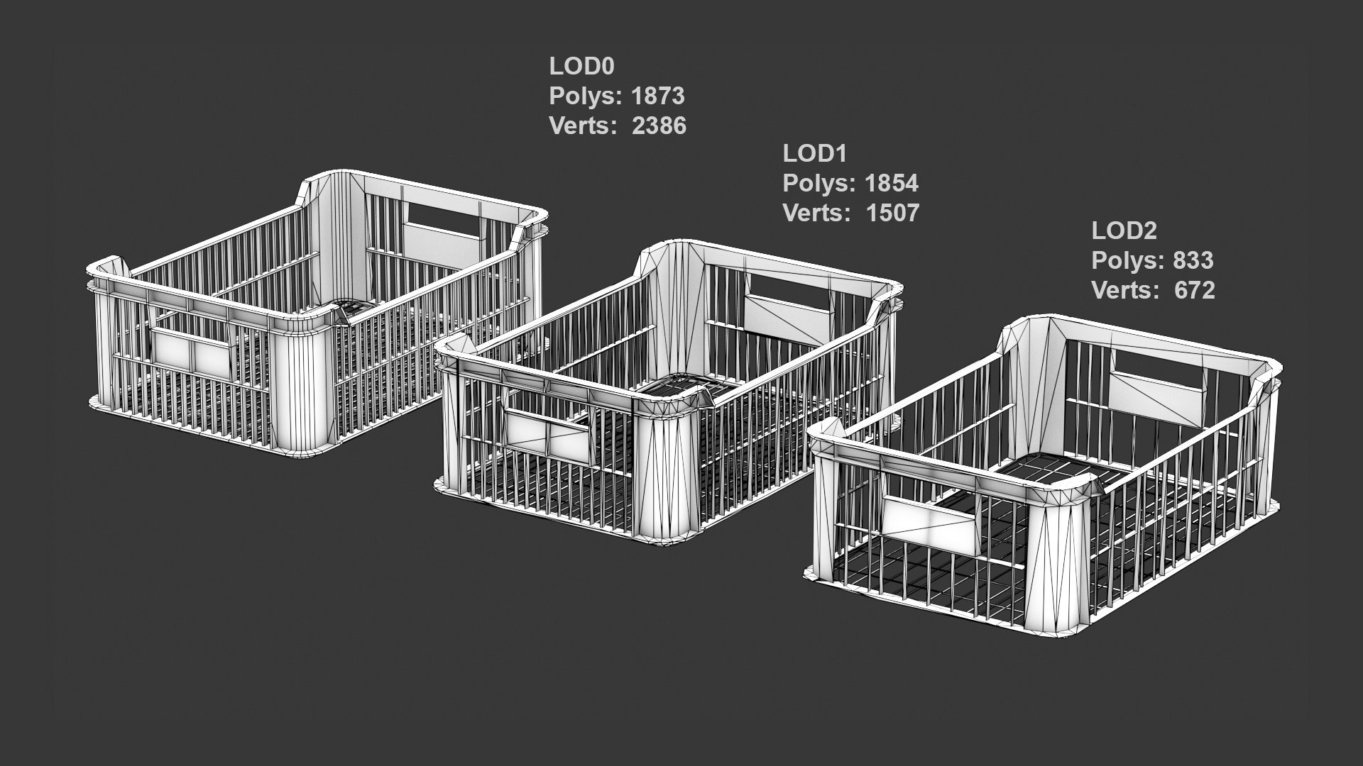 Plastic fruit crate Low-poly PBR 8K 3D model https://p.turbosquid.com/ts-thumb/ZK/NBqLrD/s9/crate20/jpg/1737723497/1920x1080/fit_q87/37a180351215e80eb212dd232c8ccb2b65a9f953/crate20.jpg