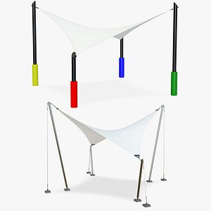Tensile Structures V57 3D model