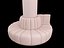 Restaurant Cafe Column Sofa02 model