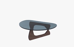 Noguchi coffee table 3D