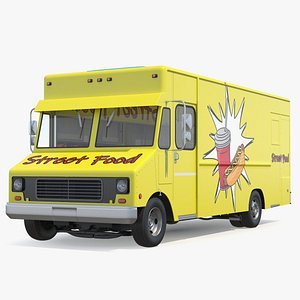 Fast Food Vendor Van without Interior