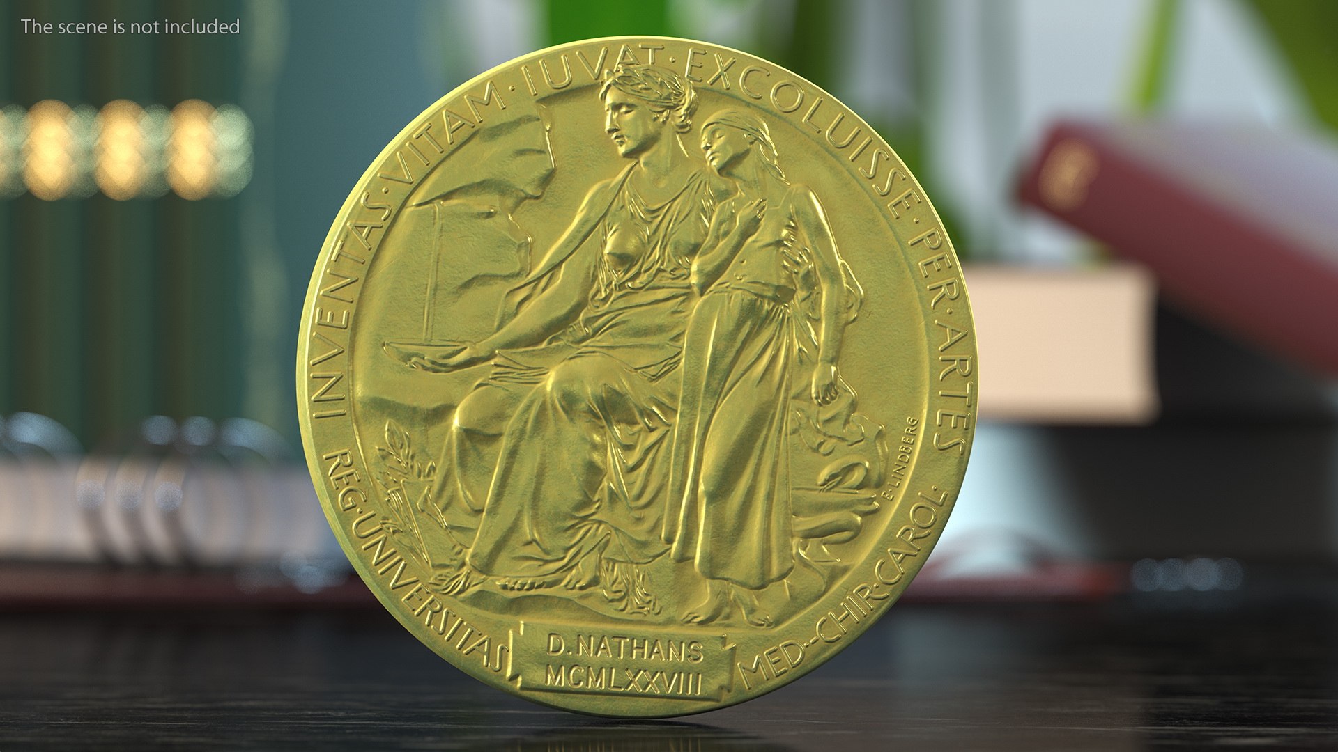 Nobel Medal In Physiology Or Medicine 3D Model - TurboSquid 1851570