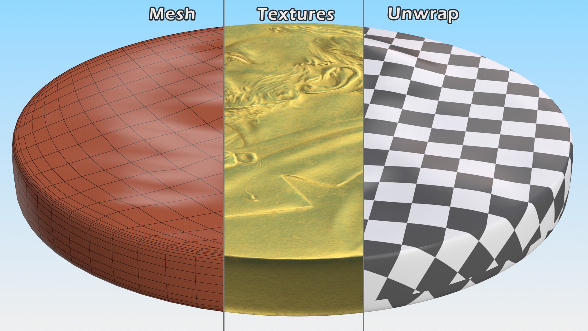 Nobel Medal in Physiology or Medicine 3D model - TurboSquid 1851570