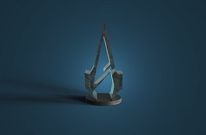 logo assassin creed 3D model