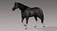 Horse (Black) (Animated) (Fur)