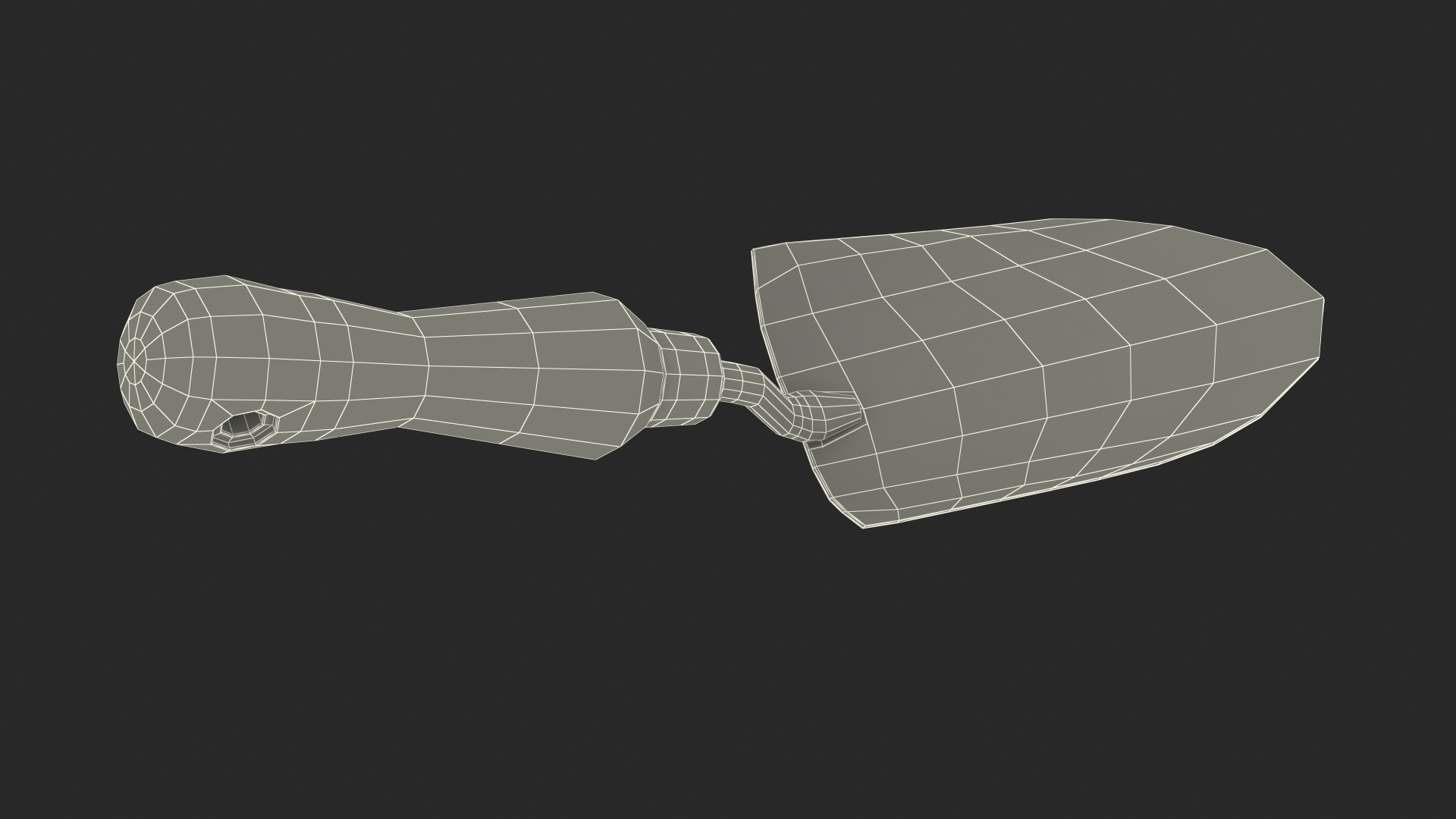 3D garden hand spade - TurboSquid 1488219
