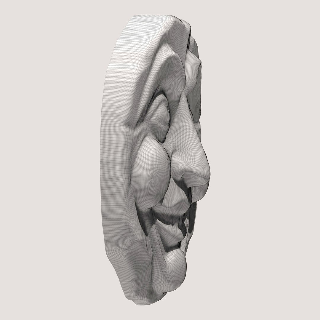 Moon Face 3 3D Model - TurboSquid 2293919