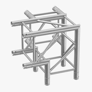 stage truss corner sharp 3D model