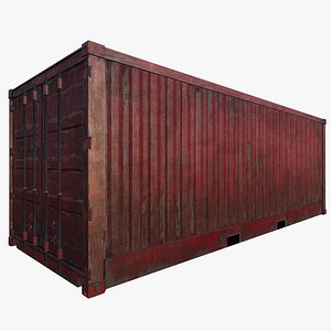 ready shipping container 3d max