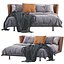 Cama de couro NOONU por Bebitalia