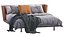 Cama de couro NOONU por Bebitalia