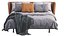 Cama de couro NOONU por Bebitalia