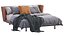 Cama de couro NOONU por Bebitalia