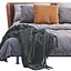 Cama de couro NOONU por Bebitalia
