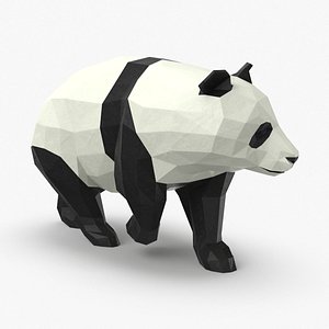 3D panda---walking