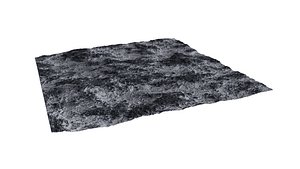 3D The terrain of an alien surface