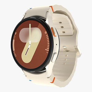 3D Samsung Galaxy Watch 7 Cream model