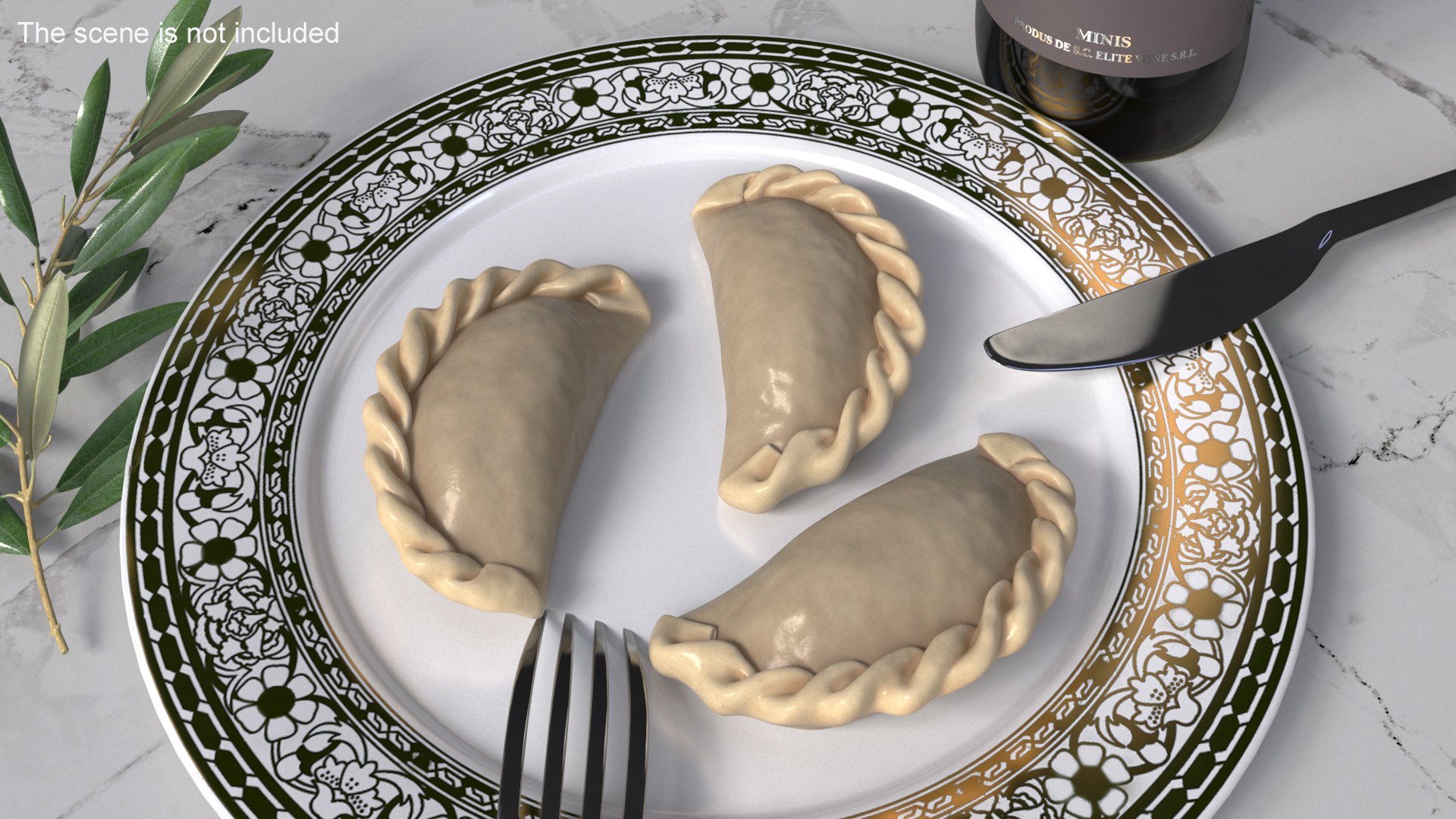 Pierogi Dumpling Cooked 3D TurboSquid 2239713