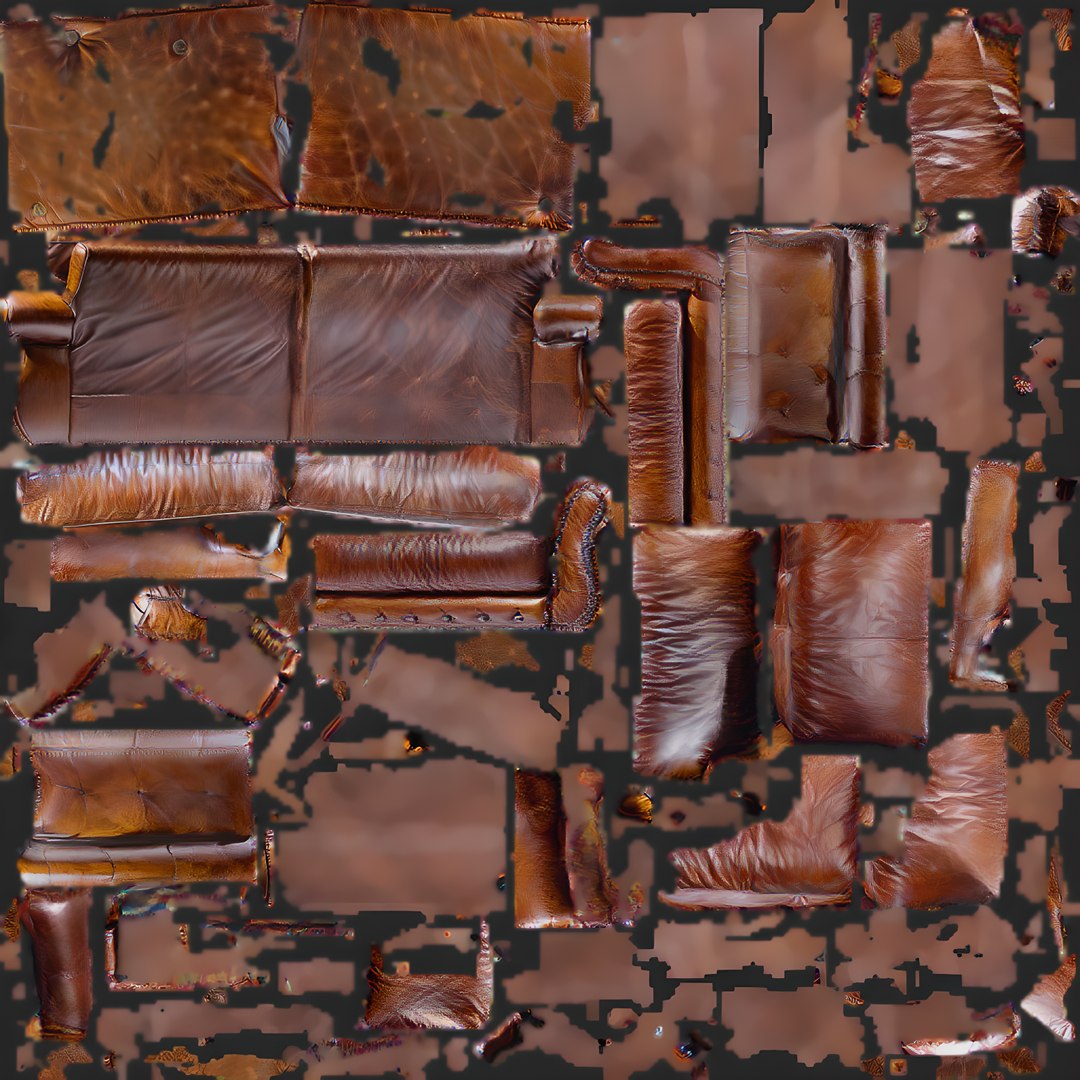 Champagne Sofa 3D - TurboSquid 2155491