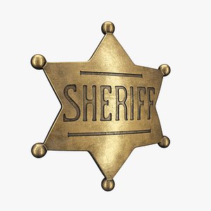 Sheriff Badge 01