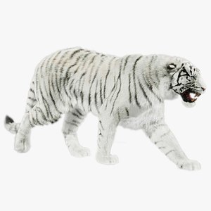 White Tiger Animated UNREAL project 3D model