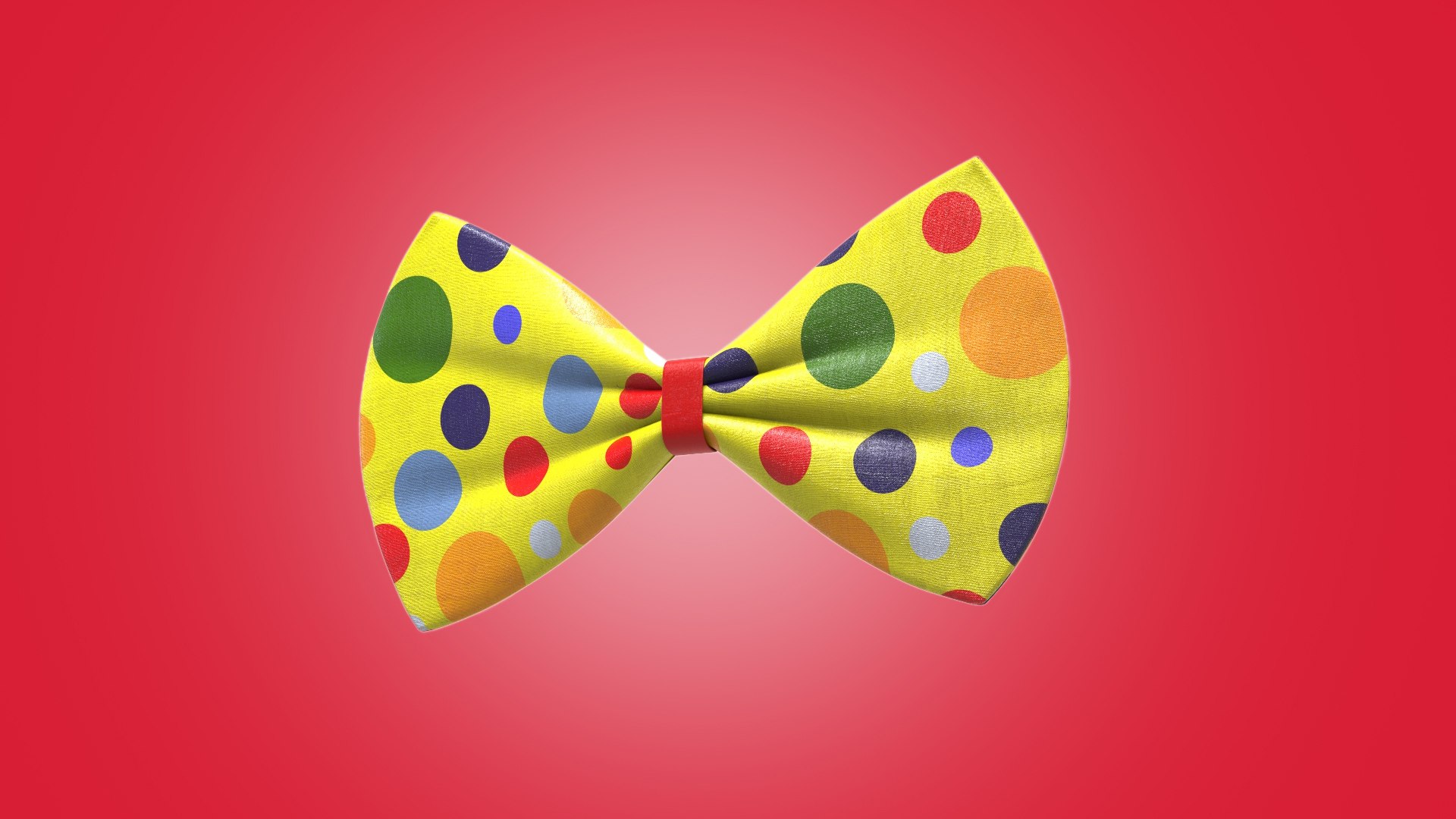 giant clown bow tie