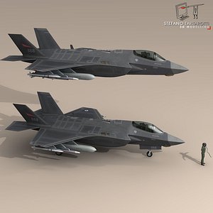 3d pilot - air force model