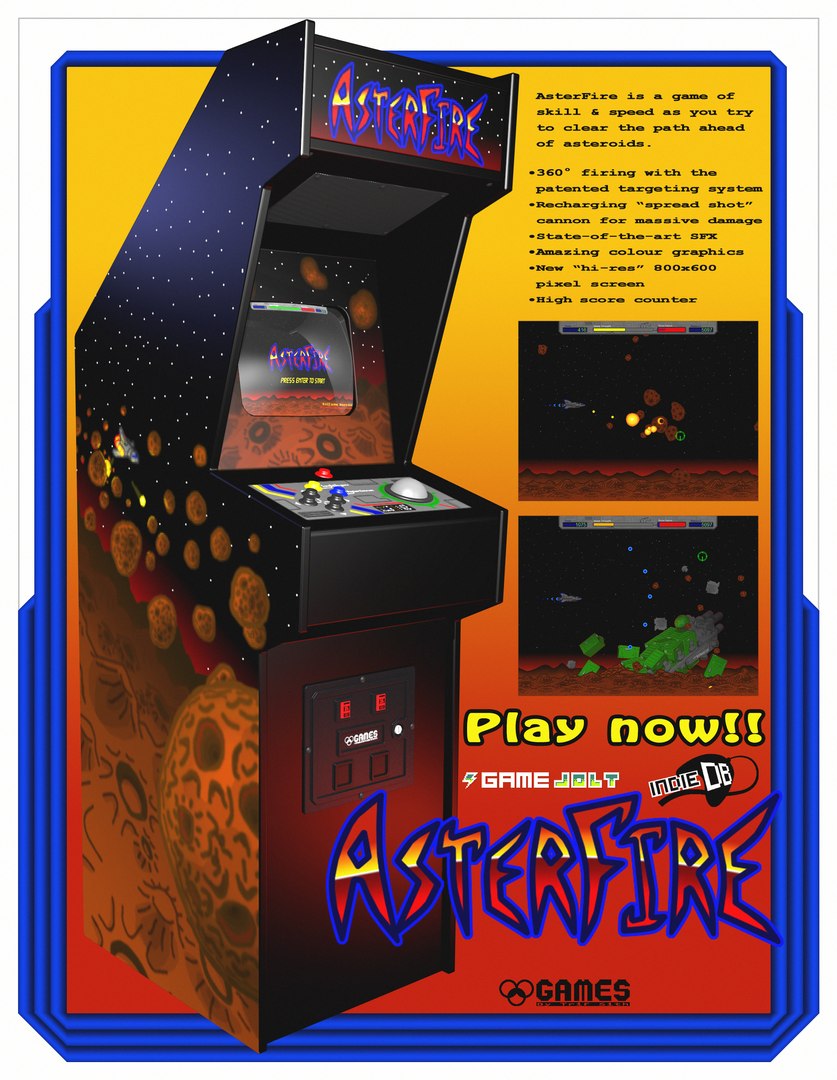 Free 3D Model Asterfire Cabinet Arcade - TurboSquid 1170821