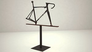3D model exhibition frame bike
