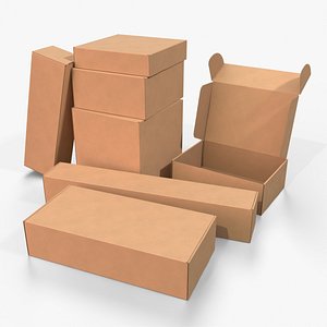 3D Mailer Boxes - Extended Packaging Set